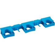 REMCO Vikan Hygienic Hi-Flex Wall Bracket System, Blue, Polypropylene/TPE Rubber/Polyamide 10113